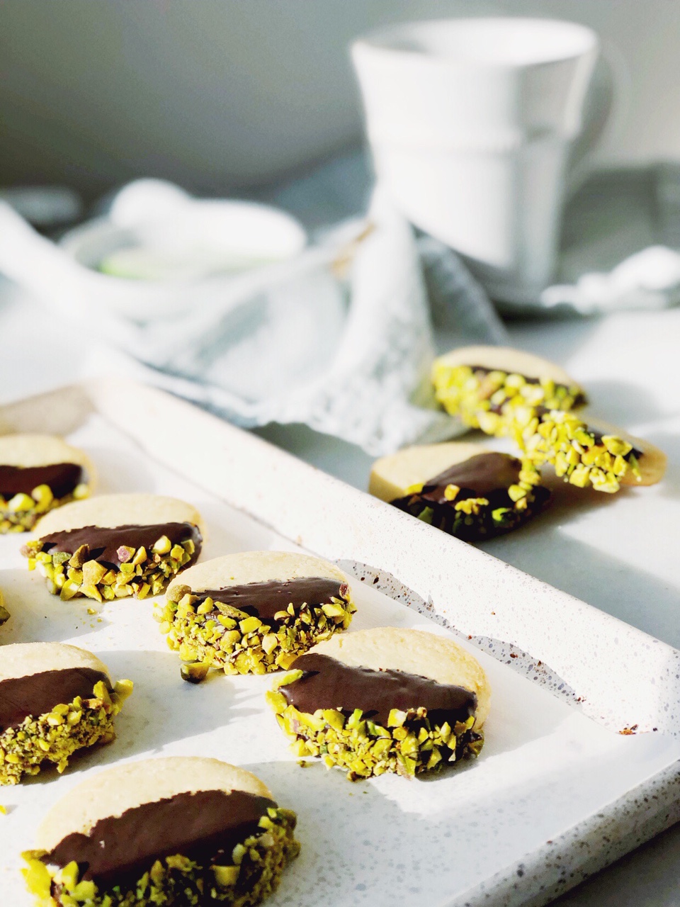 No-Bake Chocolate Covered Shortbread Cookies | herlongwayhome